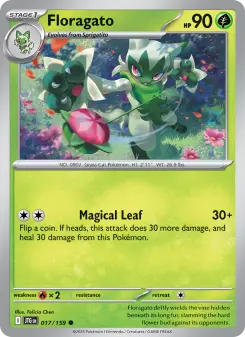 Pokémon-Karte Floragato 017/159