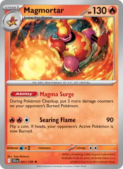 Pokémon-Karte Magmortar 021/159