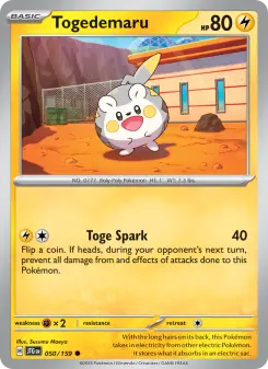 Pokémon-Karte Togedemaru 050/159