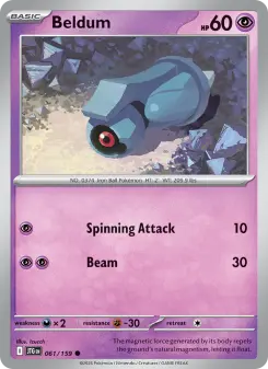 Pokémon-Karte Beldum 061/159