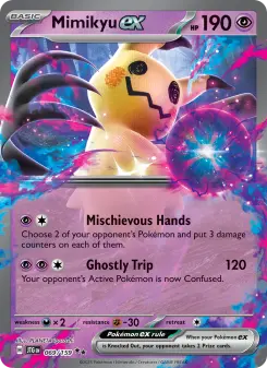 Pokémon-Karte Mimikyu ex 069/159