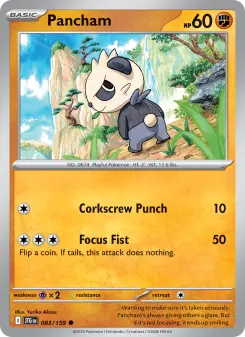 Pokémon-Karte Pancham 083/159