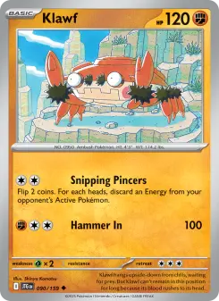 Pokémon-Karte Klawf 090/159