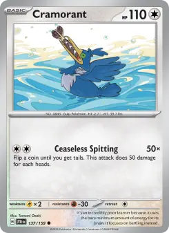 Pokémon-Karte Cramorant 137/159