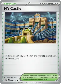 Pokémon-Karte N's Castle 152/159