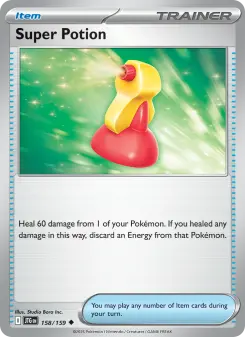 Pokémon-Karte Super Potion 158/159