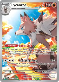 Pokémon-Karte Lycanroc 166/159
