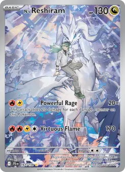 Pokémon-Karte N's Reshiram 167/159