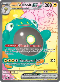 Pokémon-Karte Iono's Bellibolt ex 172/159