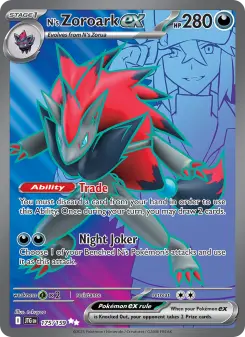 Pokémon-Karte N's Zoroark ex 175/159