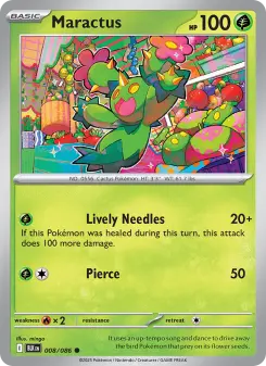 Pokémon-Karte Maractus 008/086