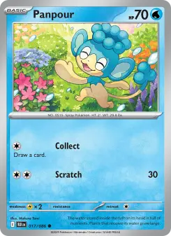 Pokémon-Karte Panpour 017/086