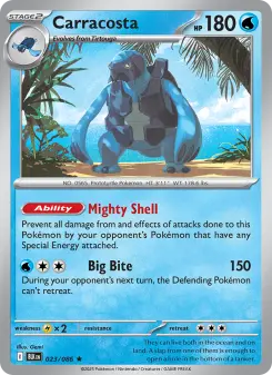 Pokémon-Karte Carracosta 023/086