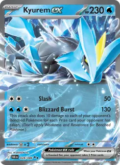 Pokémon-Karte Kyurem ex 028/086