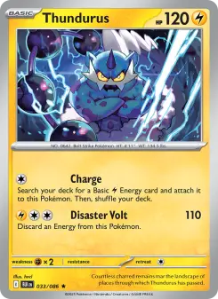 Pokémon-Karte Thundurus 033/086