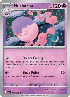 Pokémon-Karte Musharna 036/086