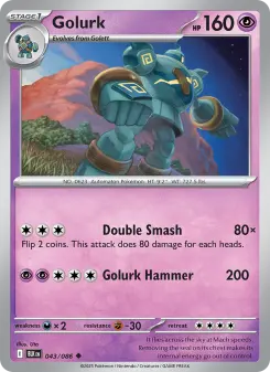 Pokémon-Karte Golurk 043/086