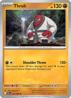 Pokémon-Karte Throh 050/086