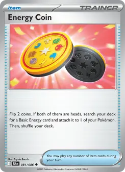 Pokémon-Karte Energy Coin 081/086