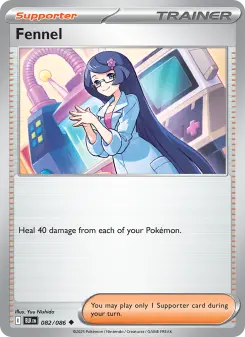 Pokémon-Karte Fennel 082/086