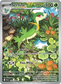 Pokémon-Karte Servine 088/086