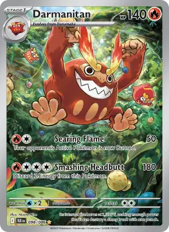 Pokémon-Karte Darmanitan 098/086