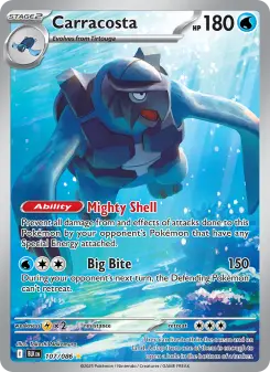 Pokémon-Karte Carracosta 107/086