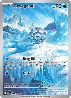 Pokémon-Karte Cryogonal 111/086