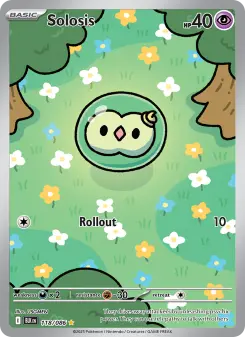 Pokémon-Karte Solosis 118/086