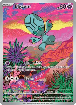 Pokémon-Karte Elgyem 120/086