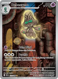 Pokémon-Karte Beheeyem 121/086