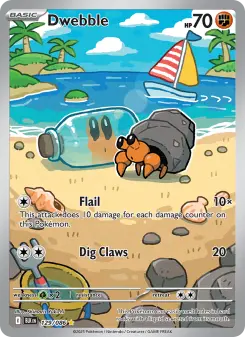 Pokémon-Karte Dwebble 129/086