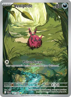 Pokémon-Karte Venipede 132/086