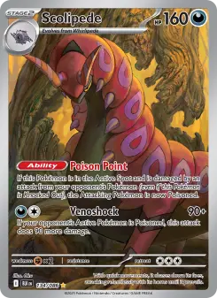 Pokémon-Karte Scolipede 134/086