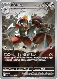 Pokémon-Karte Bisharp 143/086