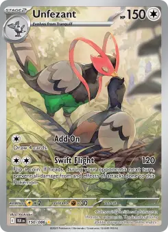 Pokémon-Karte Unfezant 150/086