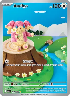 Pokémon-Karte Audino 151/086