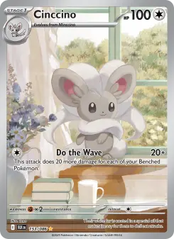 Pokémon-Karte Cinccino 153/086