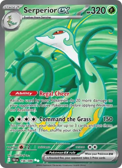Pokémon-Karte Serperior ex 156/086