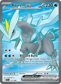 Pokémon-Karte Kyurem ex 157/086