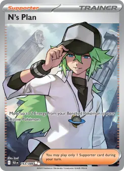 Pokémon-Karte N's Plan 163/086
