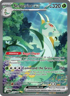Pokémon-Karte Serperior ex 164/086