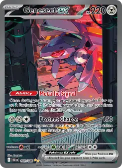 Pokémon-Karte Genesect ex 169/086