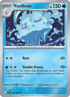 Pokémon-Karte Vanilluxe 029/086