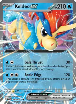 Pokémon-Karte Keldeo ex 030/086