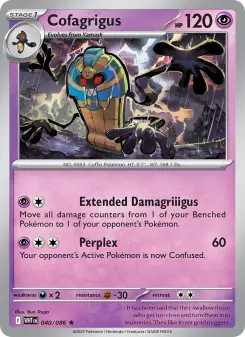 Pokémon-Karte Cofagrigus 040/086