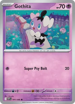 Pokémon-Karte Gothita 041/086