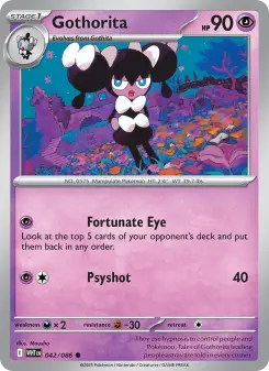 Pokémon-Karte Gothorita 042/086