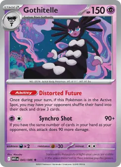 Pokémon-Karte Gothitelle 043/086