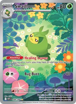 Pokémon-Karte Swadloon 088/086